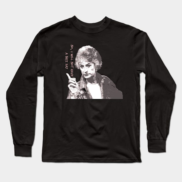 dorothy zbornak 1 Long Sleeve T-Shirt by big_owl